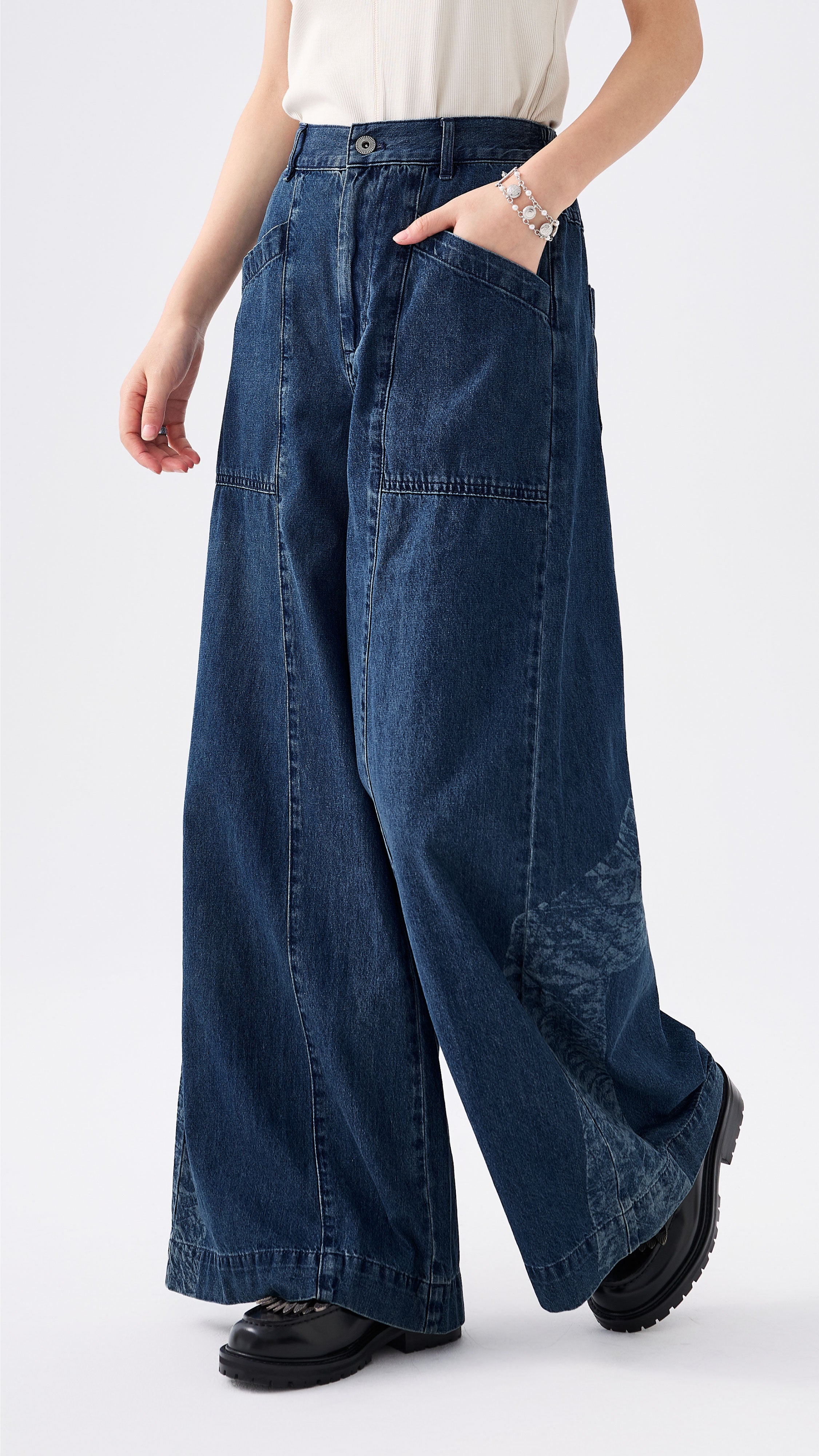 25th Anniversary Lazer Graphic Jeans