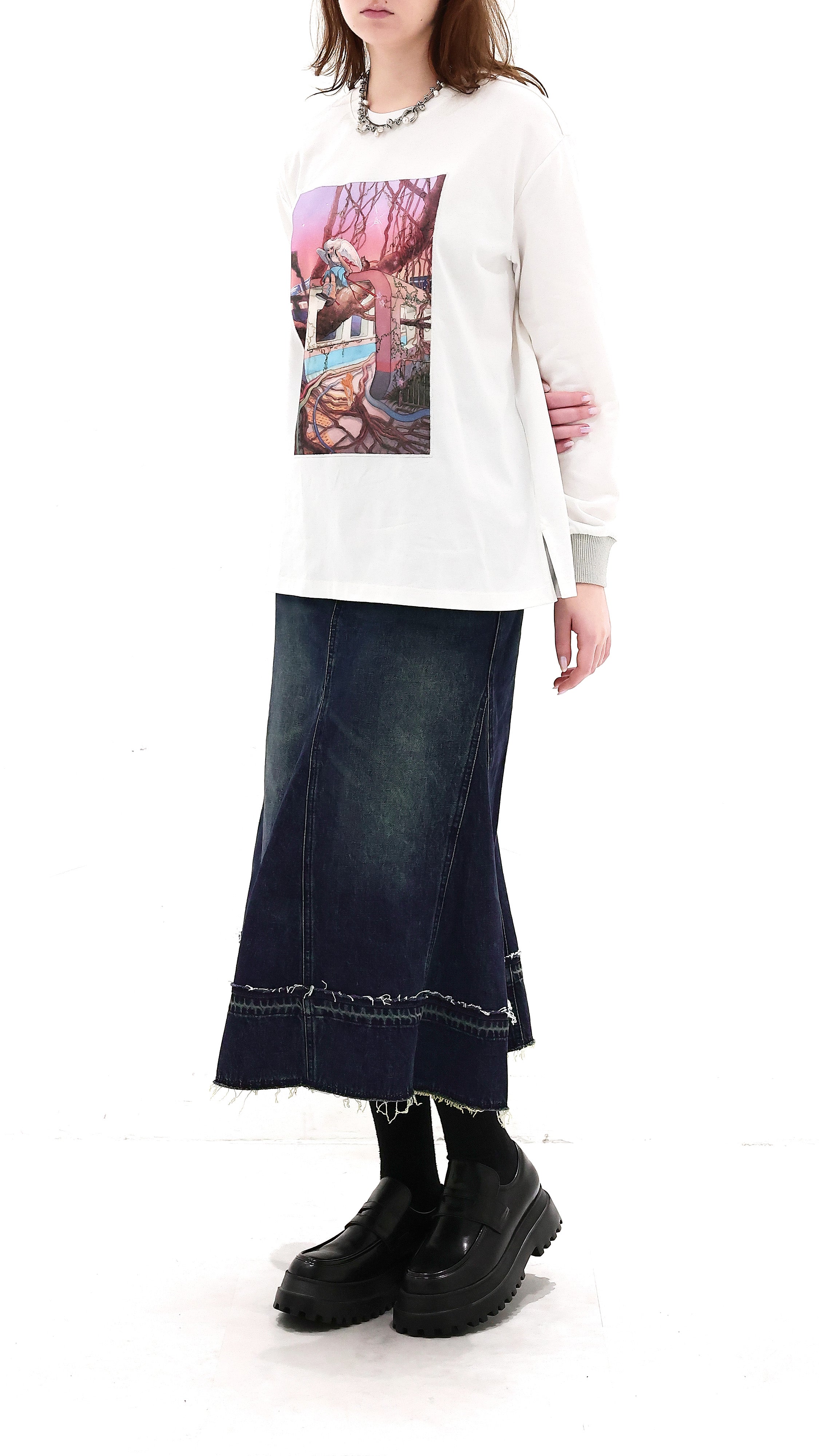 INITIAL x Little Thunder Long Tee