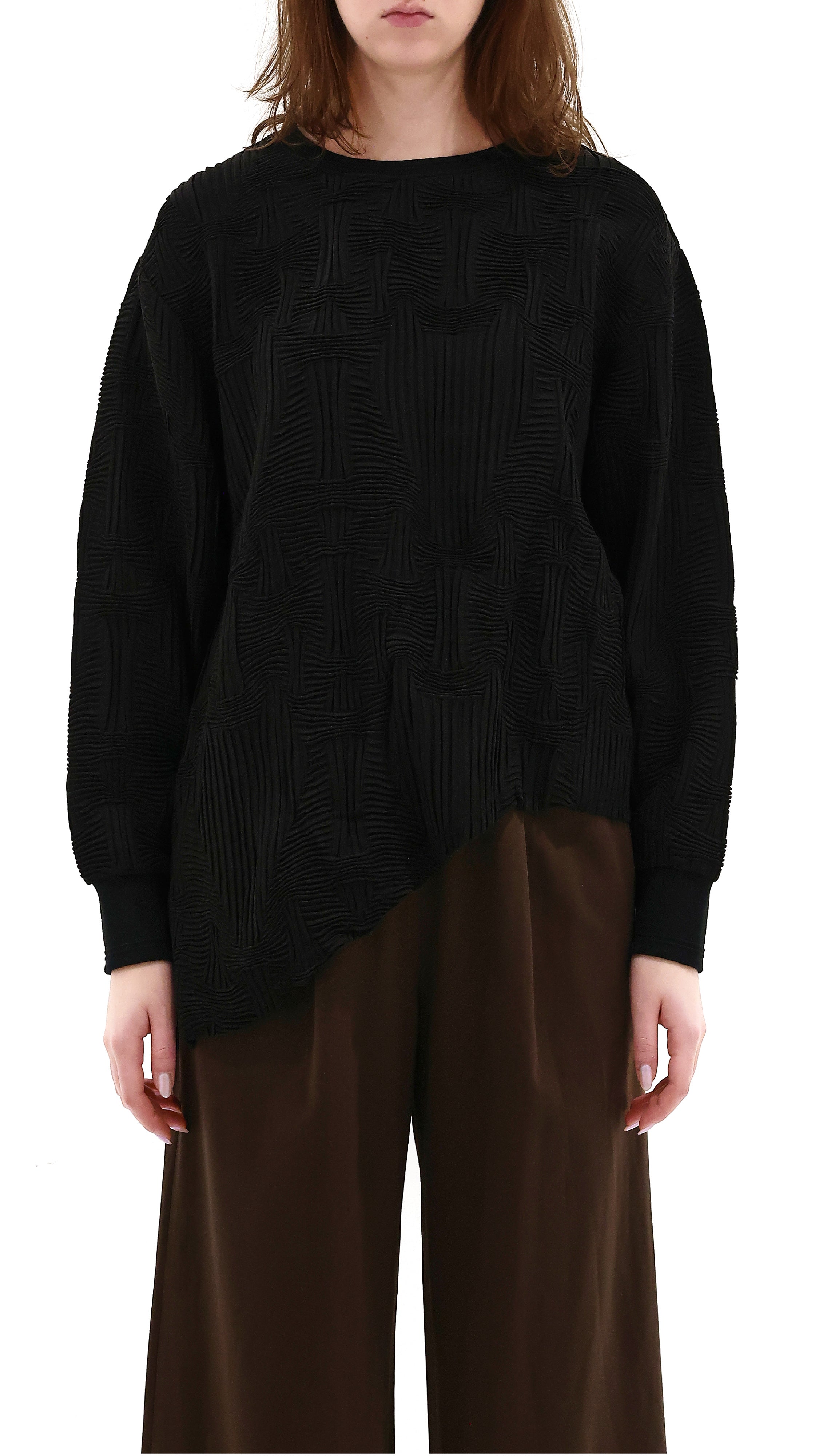 Textural Sweat Shirt