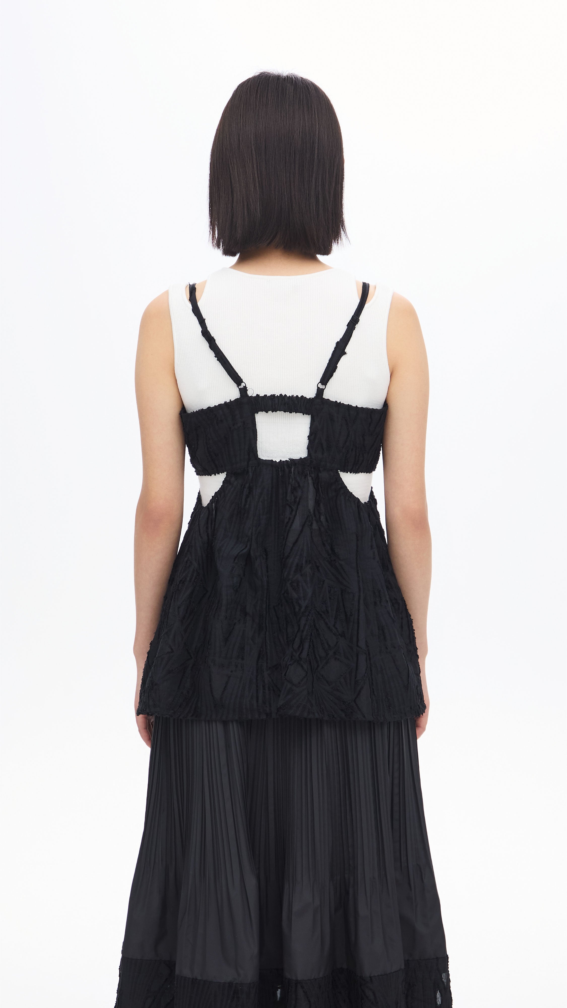 Jacquard Pattern Bustier