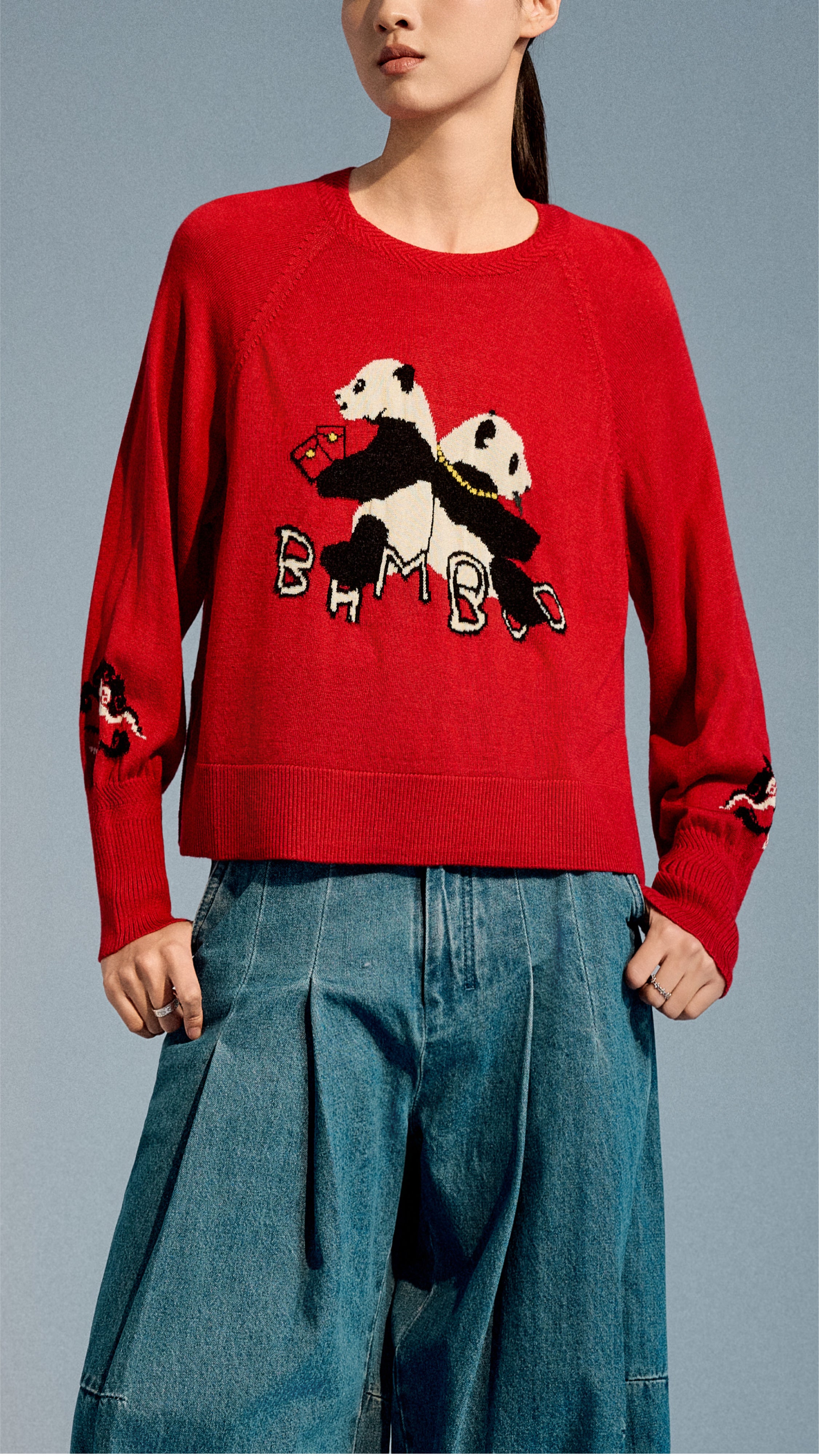 Panda Sweater