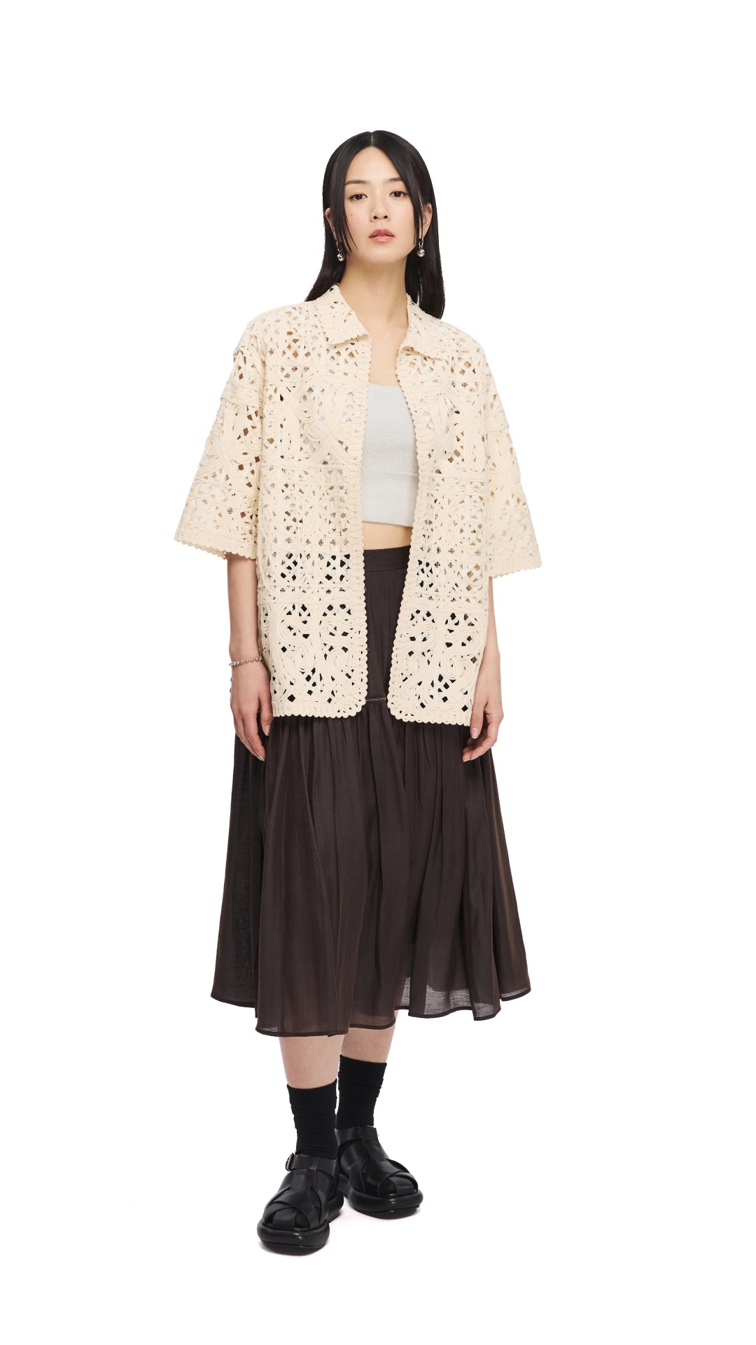 See-Through Gypsy Skirt