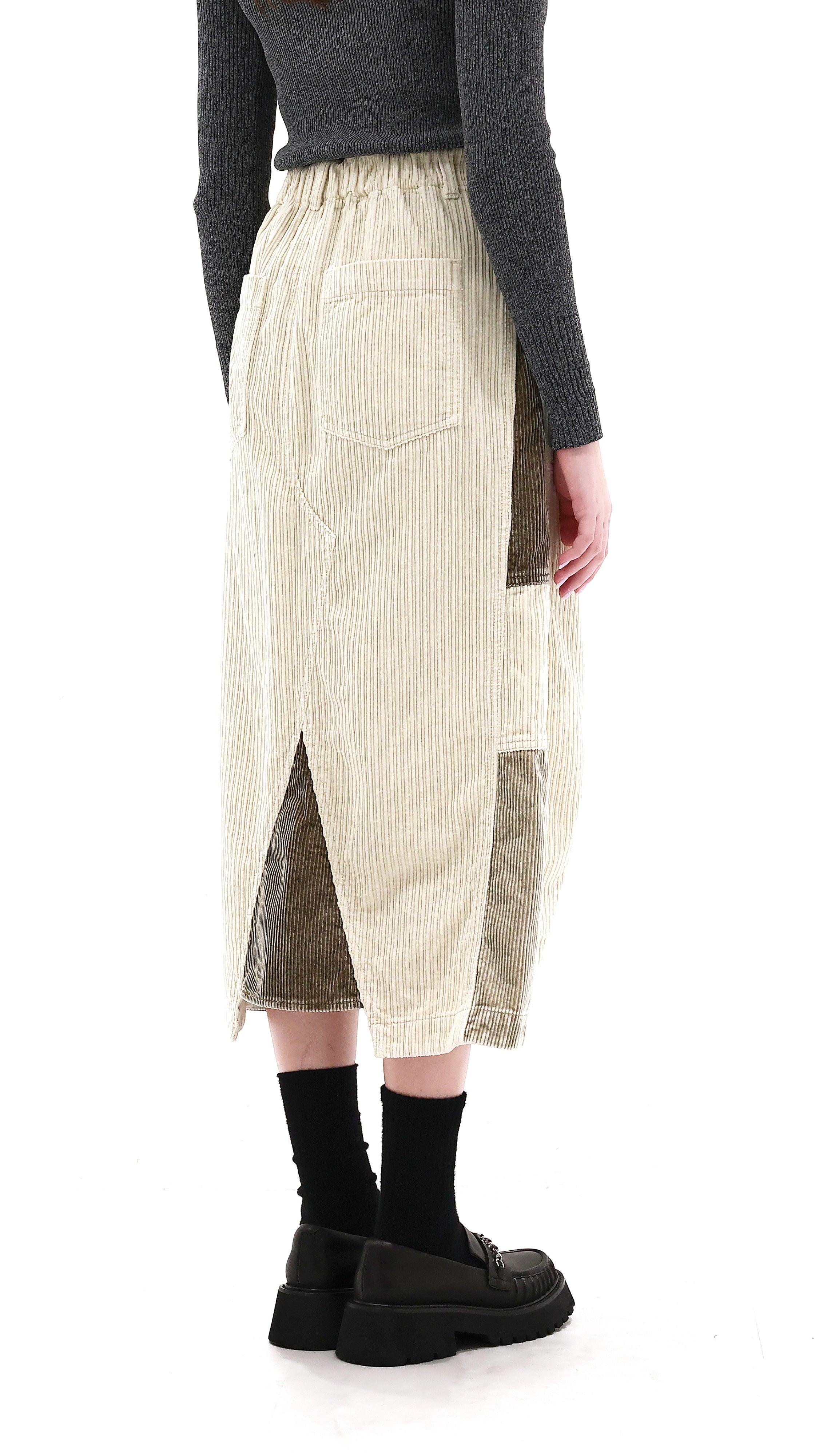 Remake Corduroy Pencil Skirt