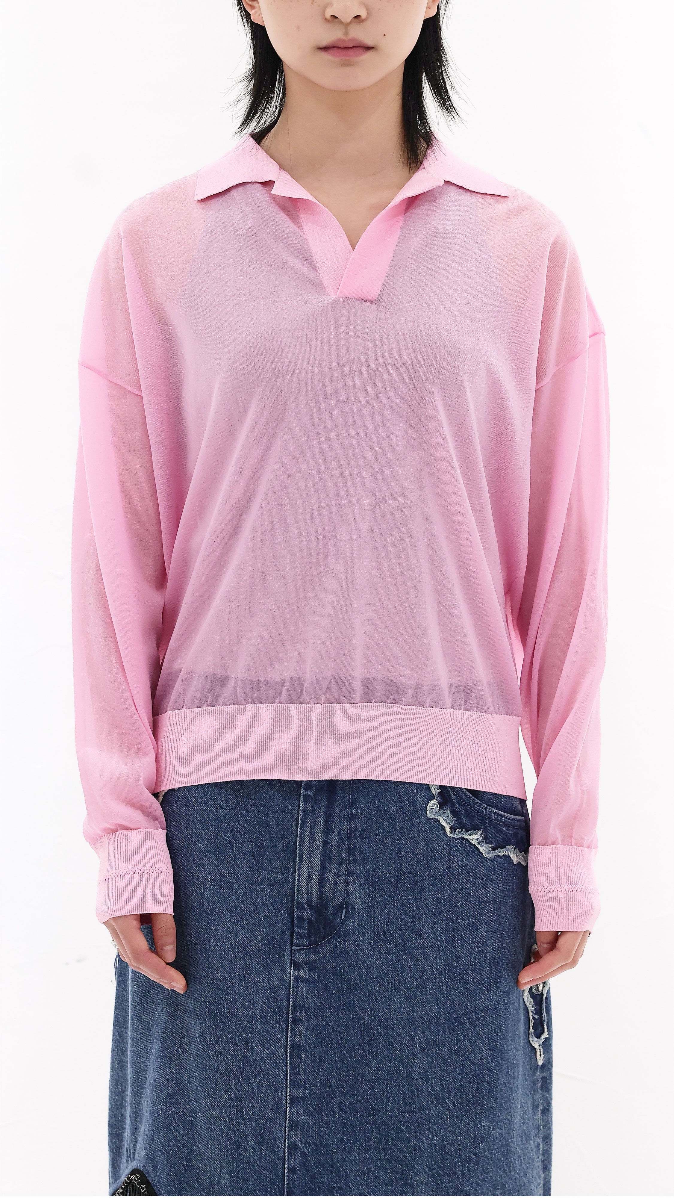 Sheer Pullover