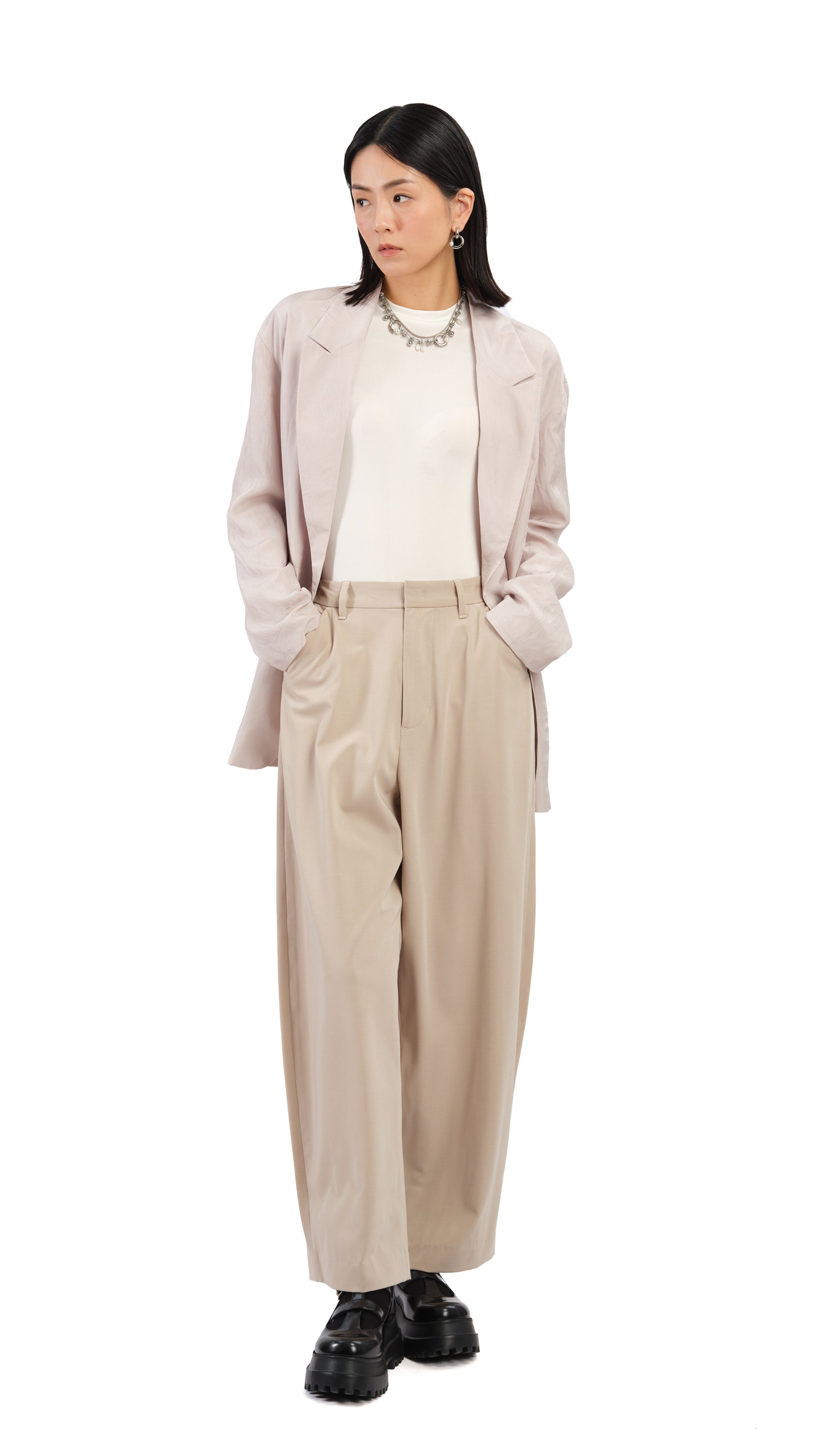 Balloon Shape Tailor Pants