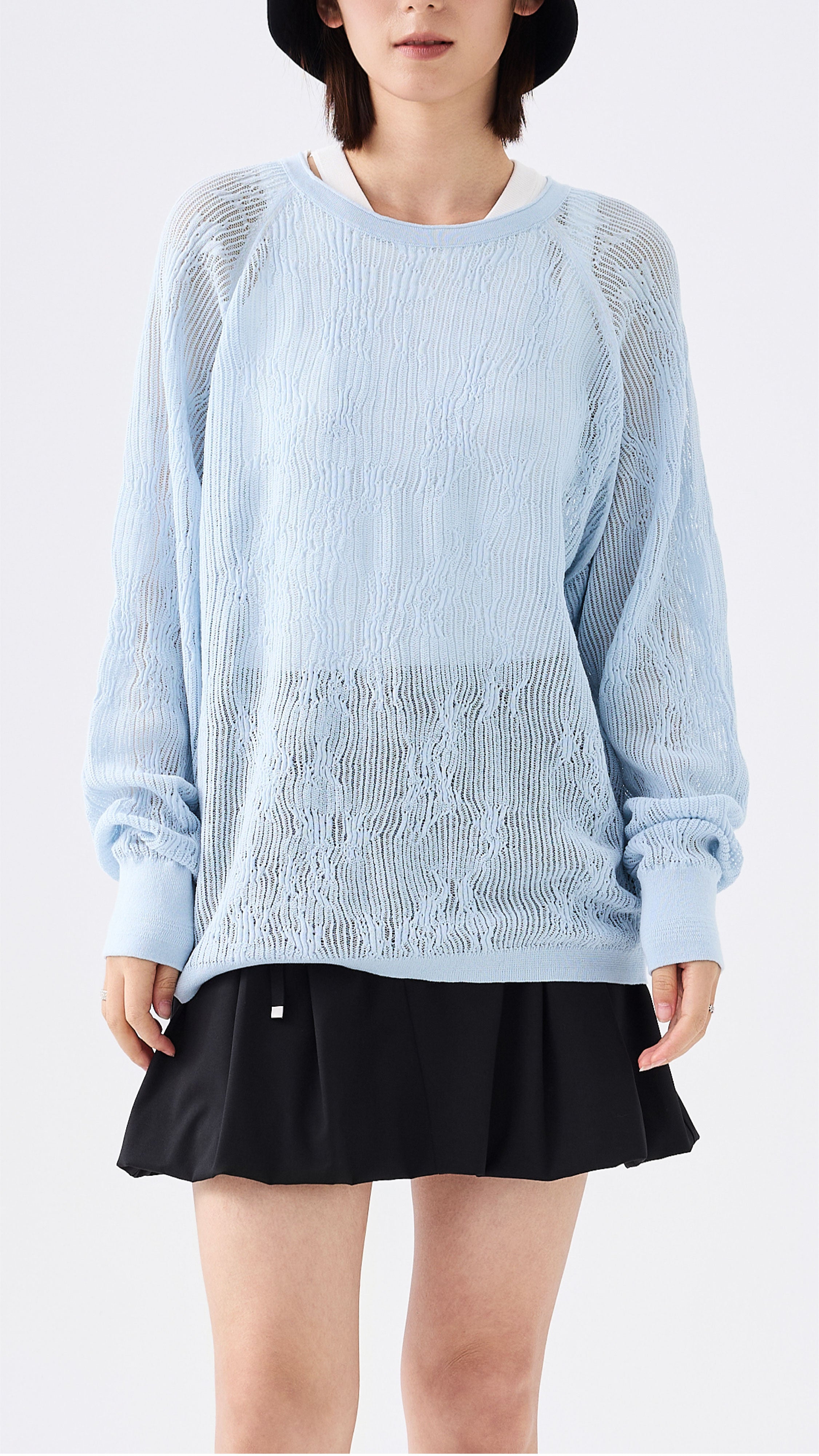 Fancy Knit Pullover