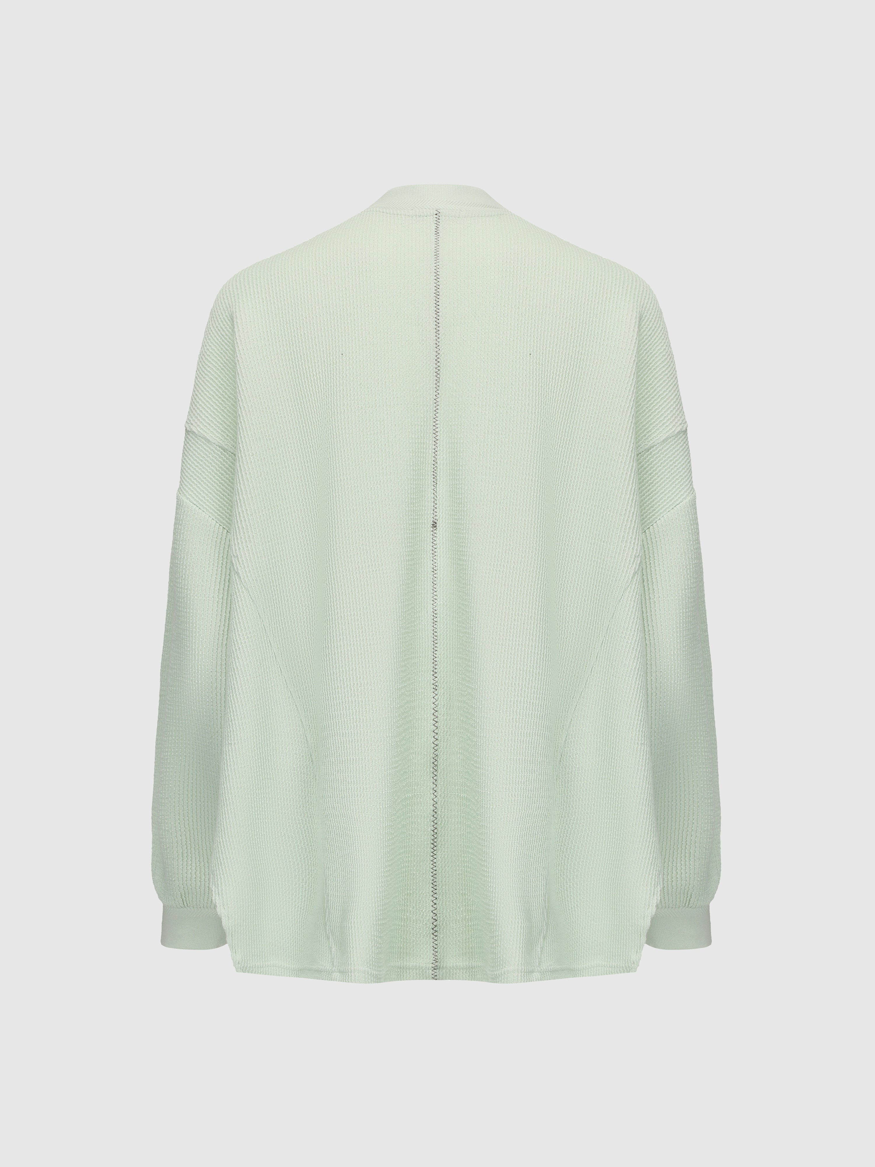 Oversized Cut Sewn Cardigan