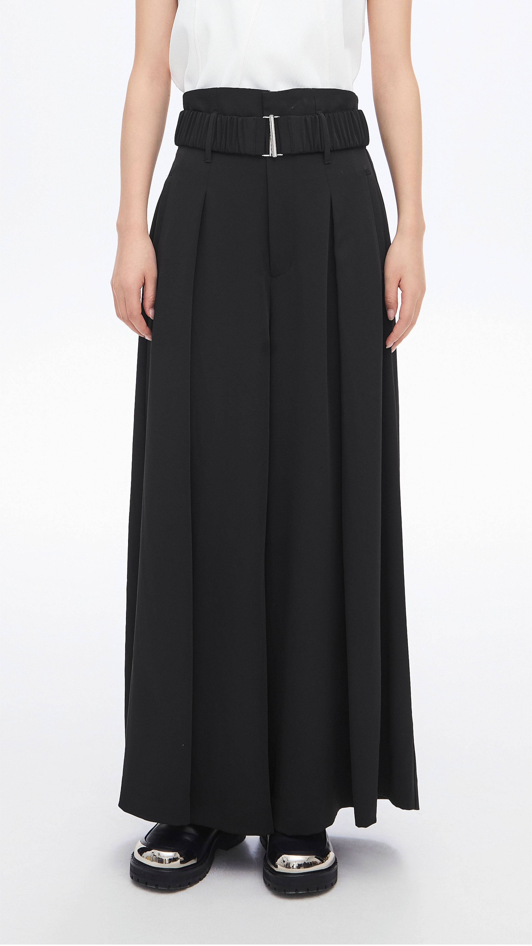 High Waist Wide Leg Pants