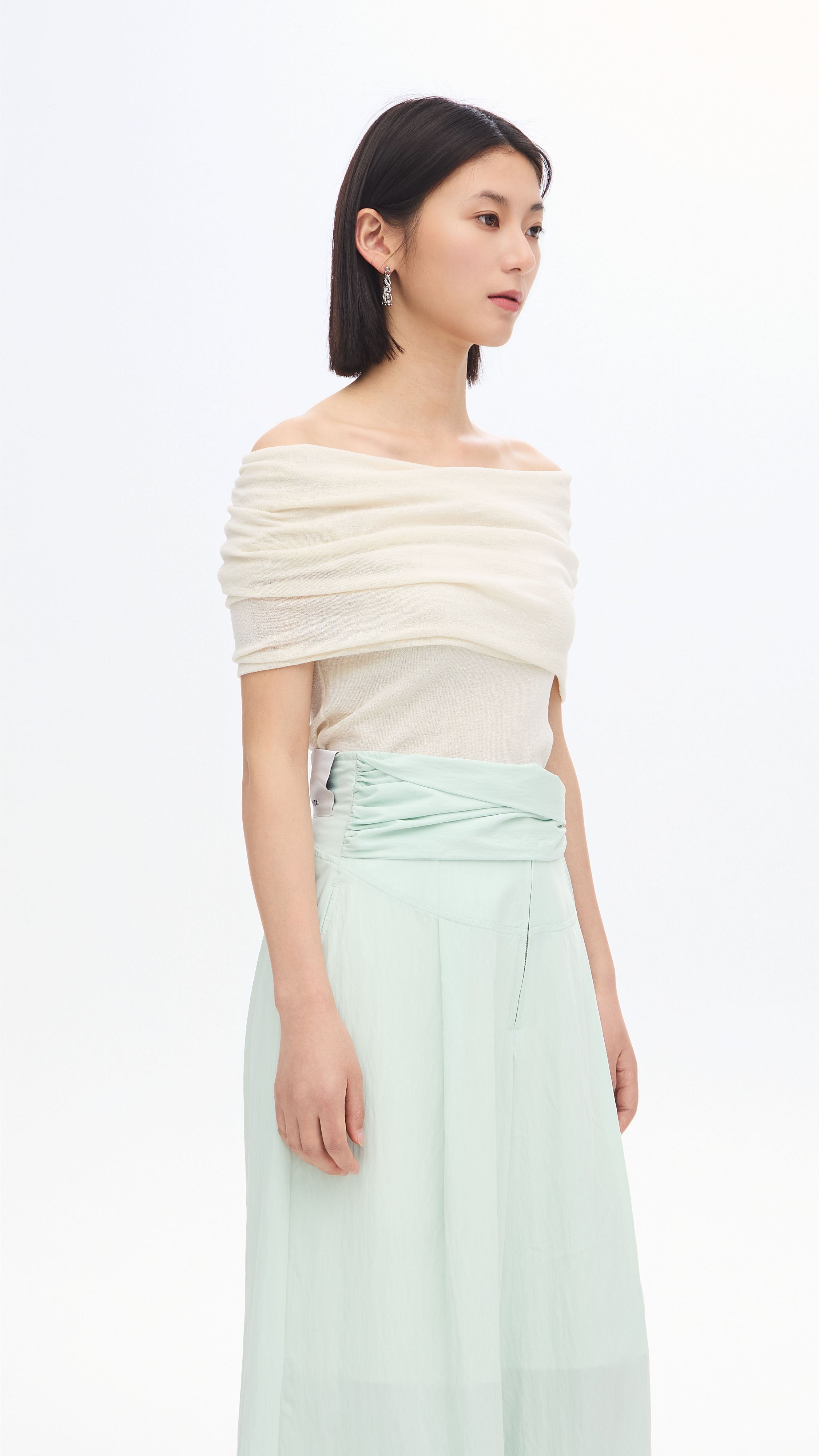 Off Shoulder Sweater