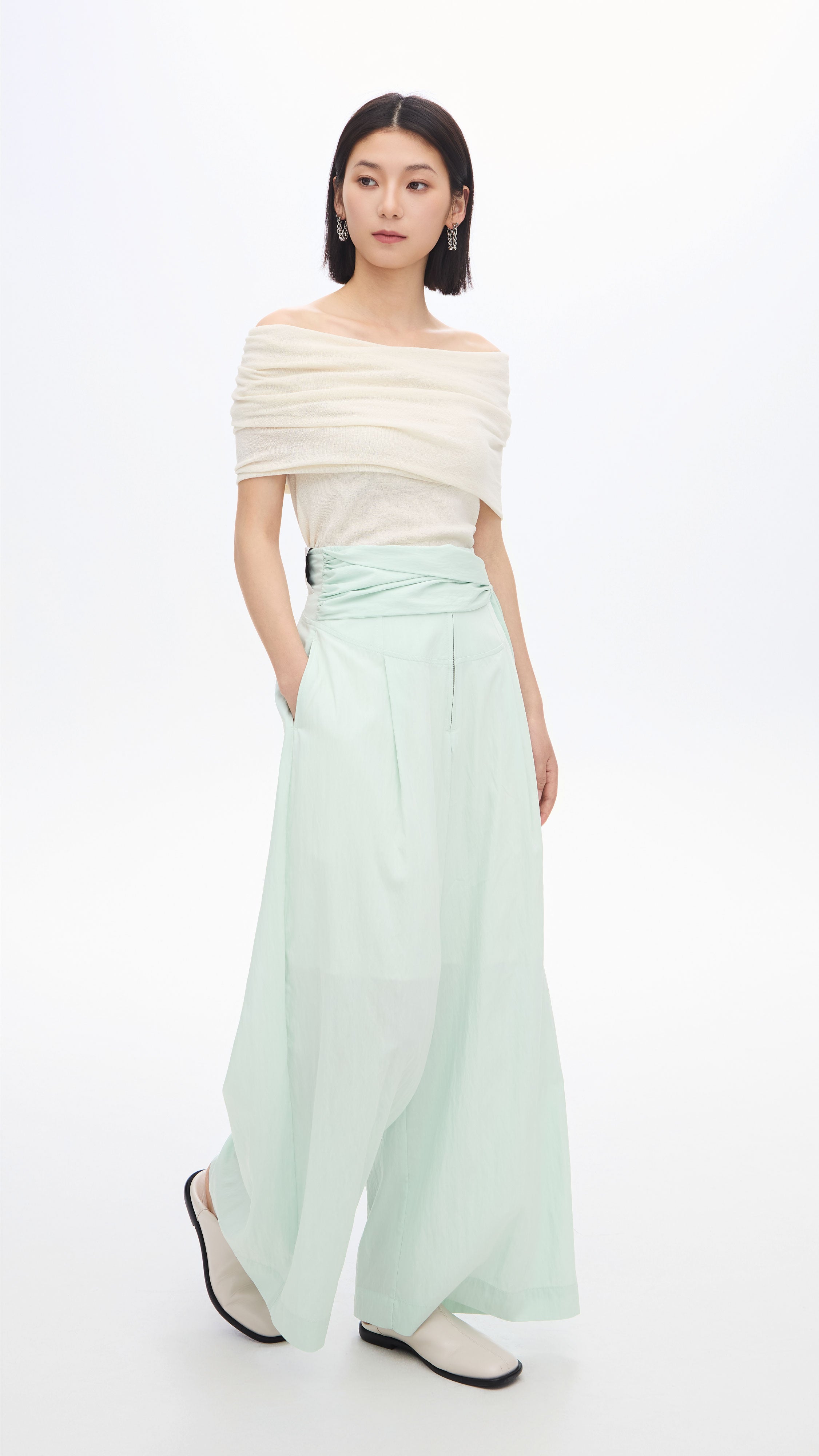 Off Shoulder Sweater