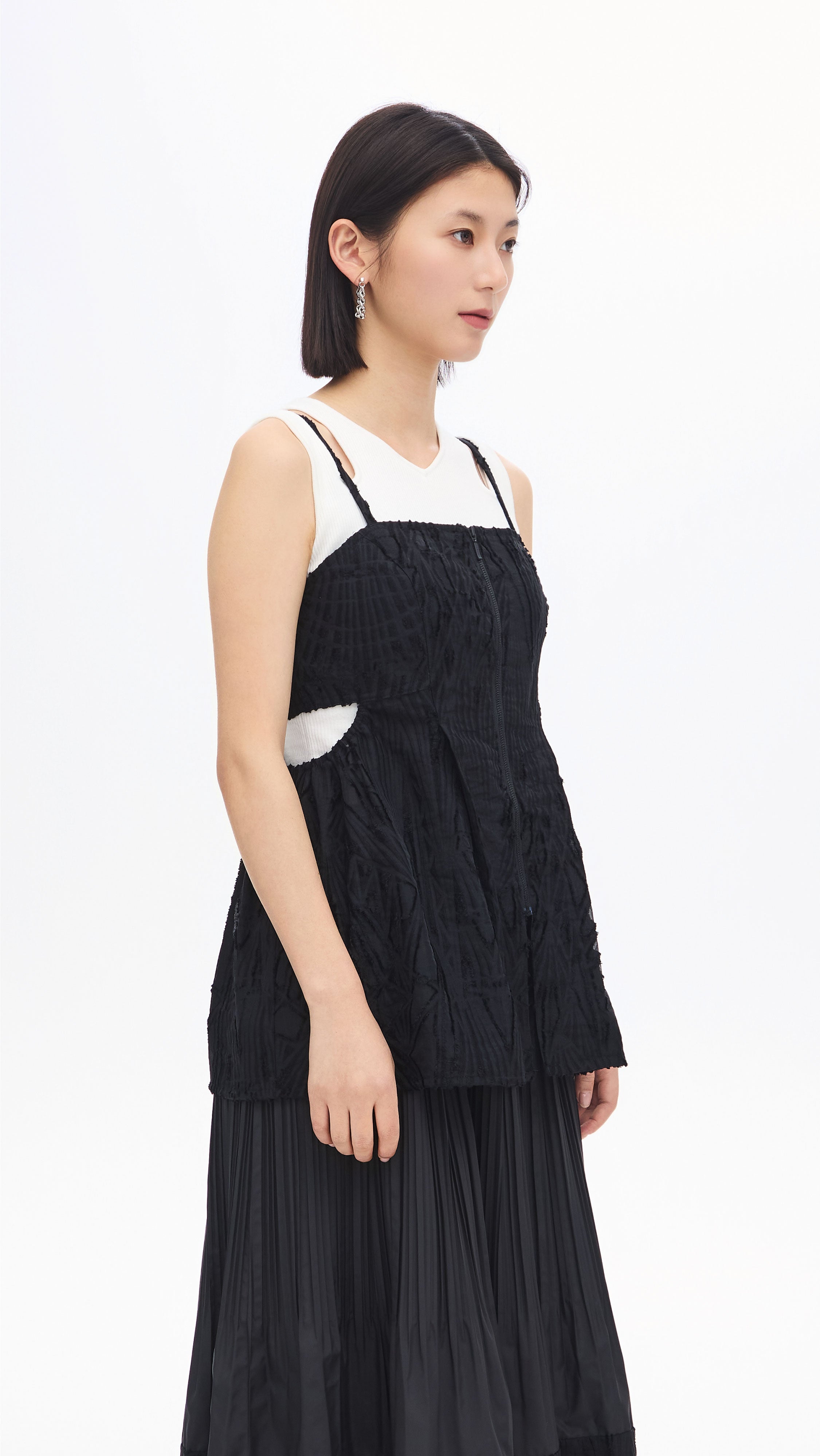 Jacquard Pattern Bustier