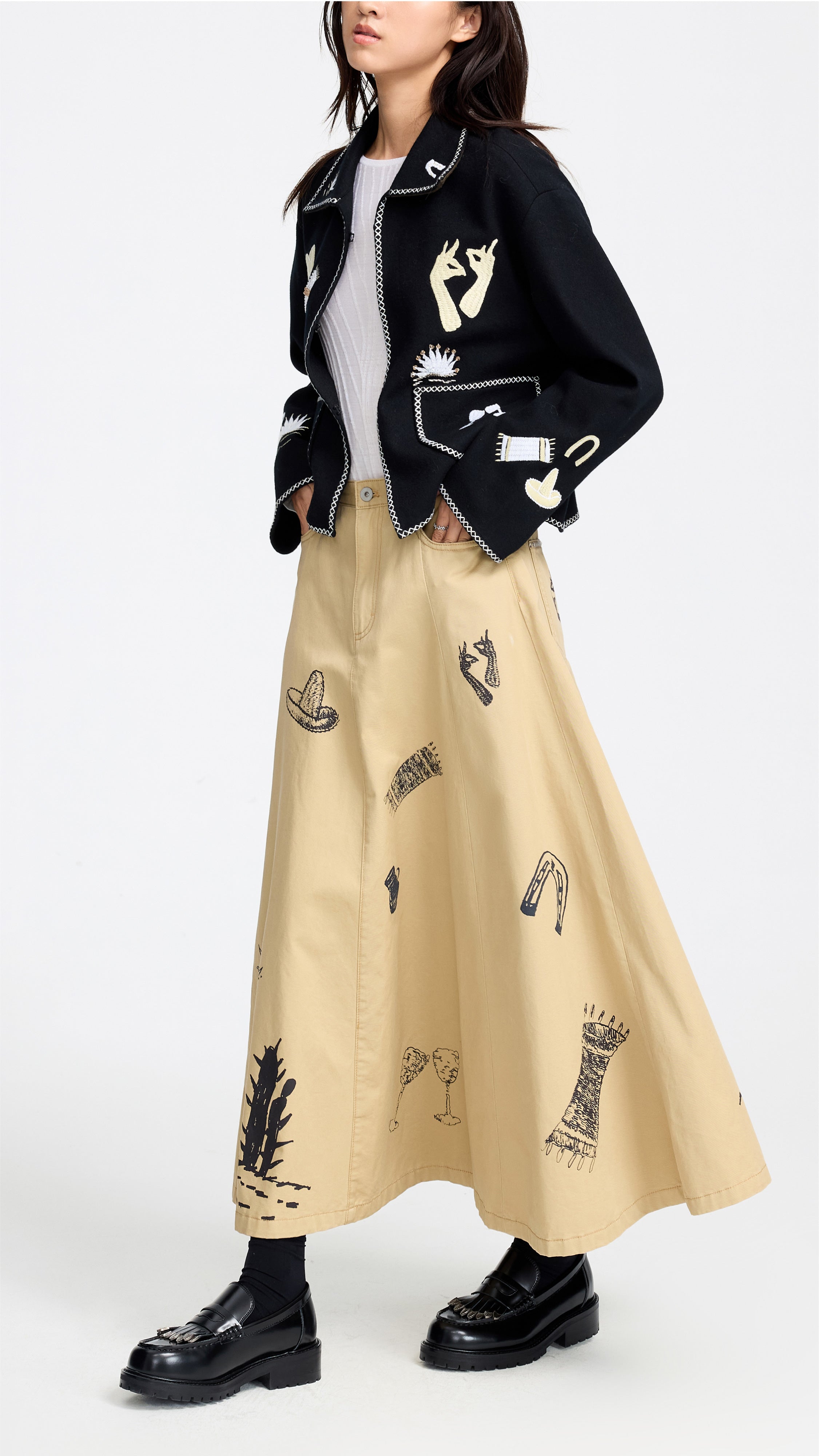 Souvenir Flare Skirt