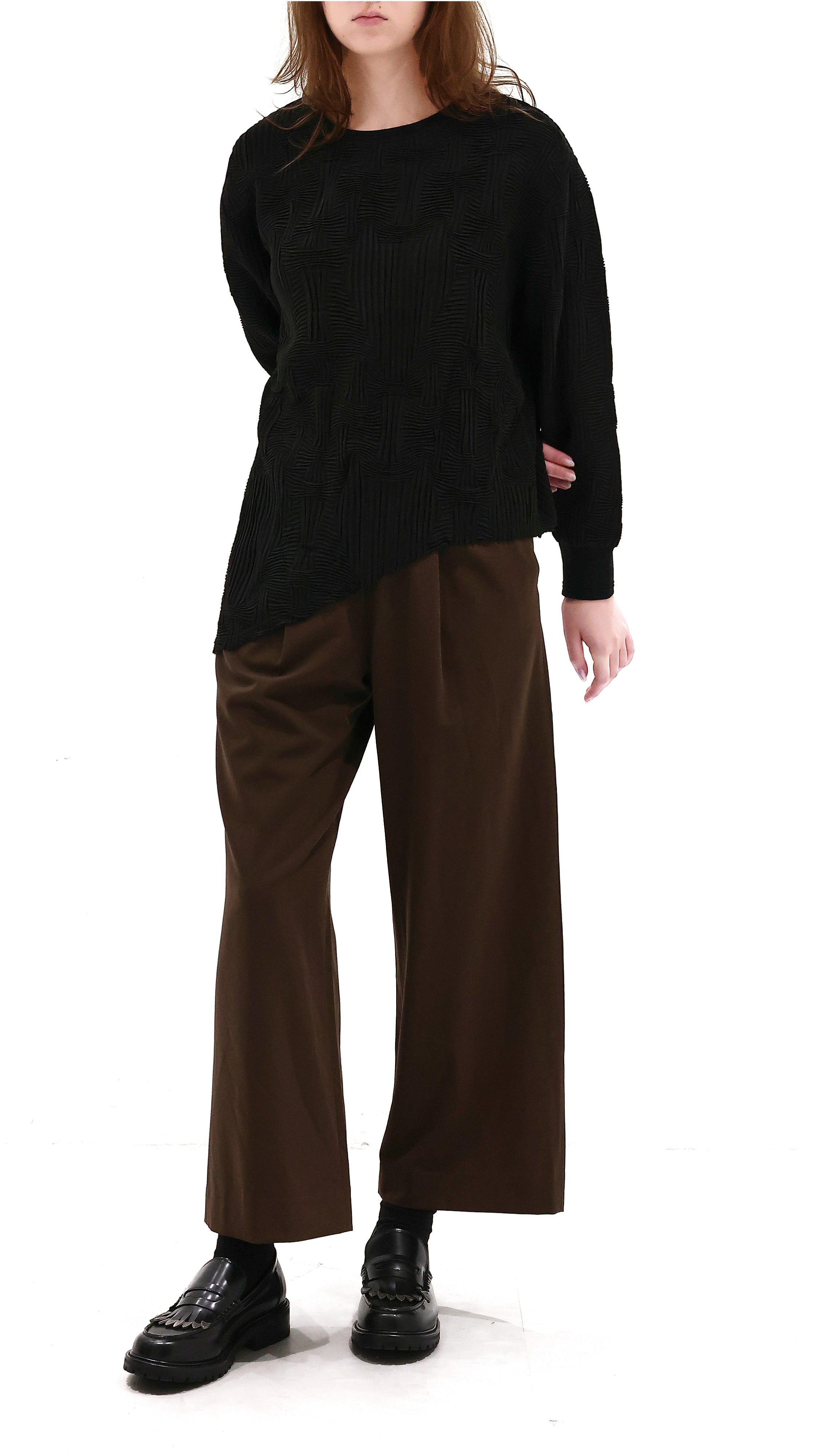 Textural Sweat Shirt